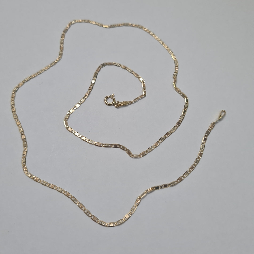 CADENA ORO 14 K 2.2 GRMS (SEMINUEVO)