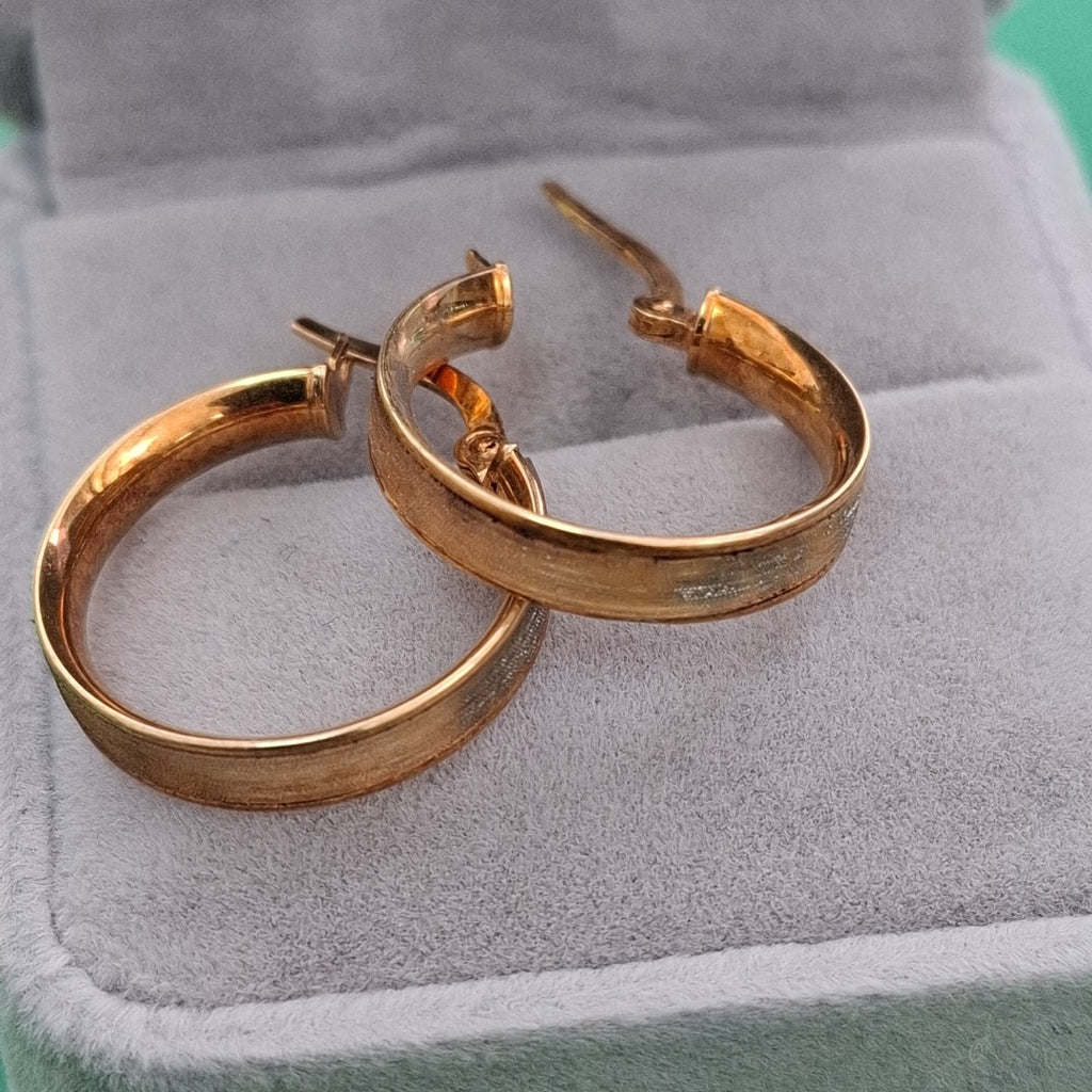 ARETES PAR ORO 14 K 2,00 GRMS (SEMINUEVO)