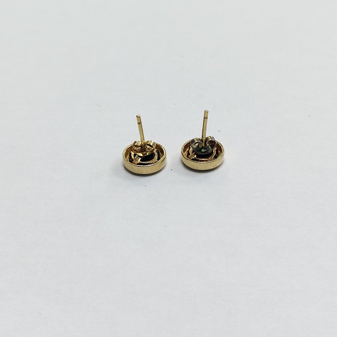 BROQUELES PAR ORO 14 K 2.4 GRMS (SEMINUEVO)