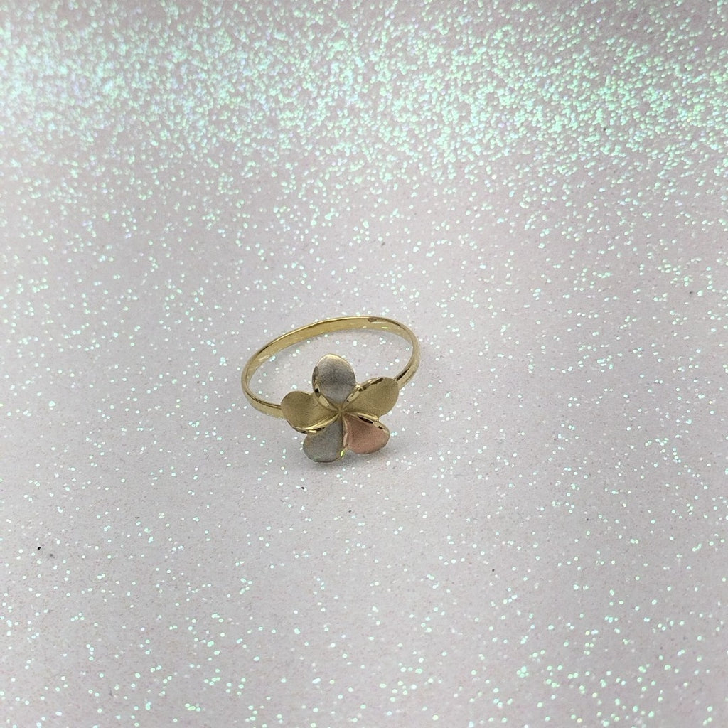 ANILLITO ORO COMBINADO 14 K 1,20 GRMS (SEMINUEVO)