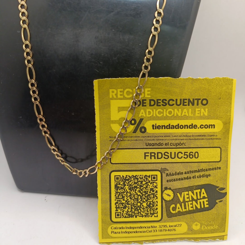 CADENA ORO 10 K 7.3 GRMS (SEMINUEVO)