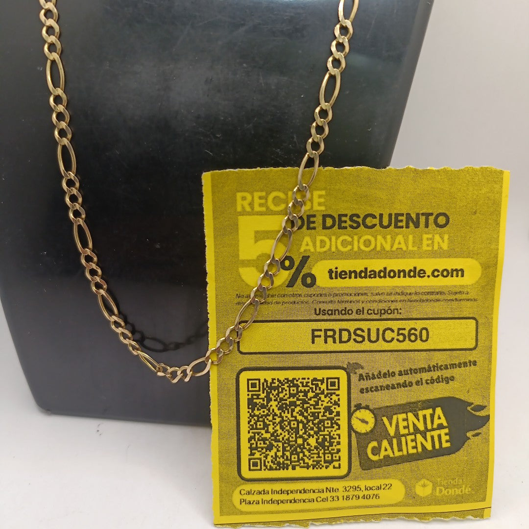 CADENA ORO 10 K 7.3 GRMS (SEMINUEVO)