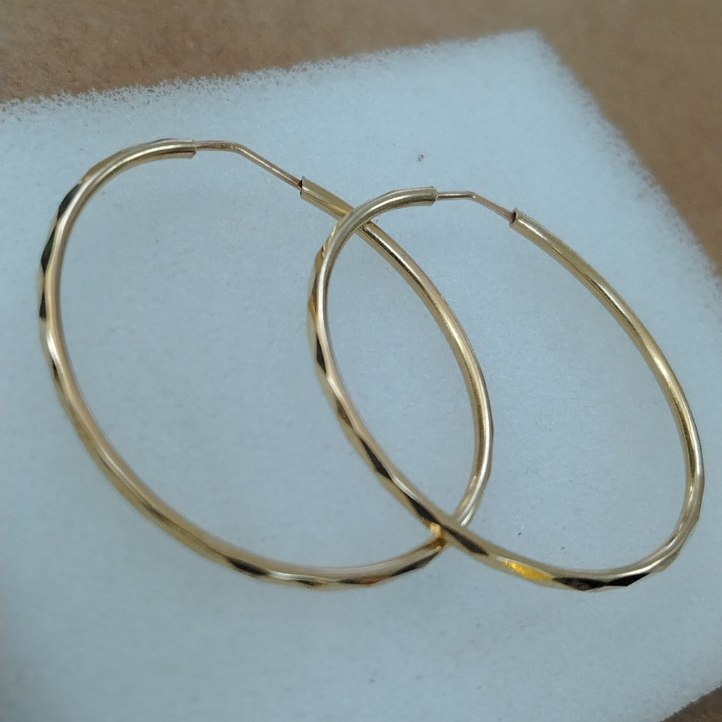 ARRACADAS PAR ORO 10 K 2,10 GRMS (SEMINUEVO)