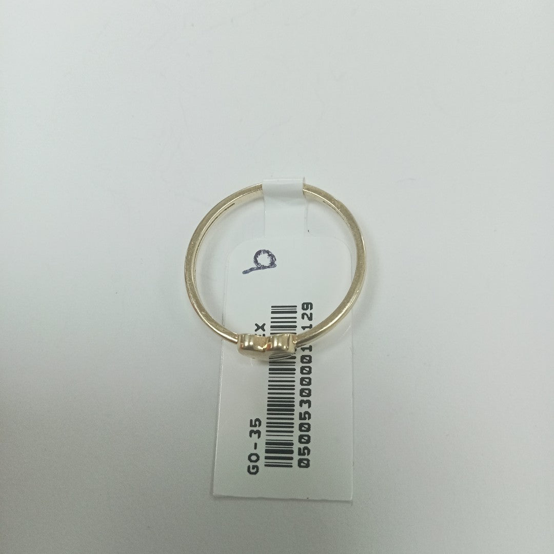 ANILLOS ANILLITO FIG CORAZON 10K TALLA 9 1.2 GR (NUEVO)