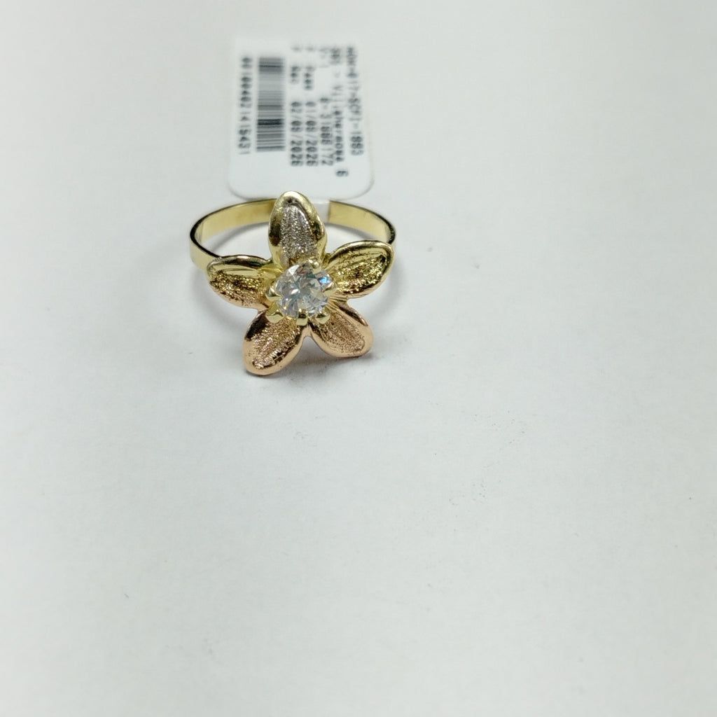ANILLITO ORO, ORO COMBINADO 14 K 2.1 GRMS (SEMINUEVO)