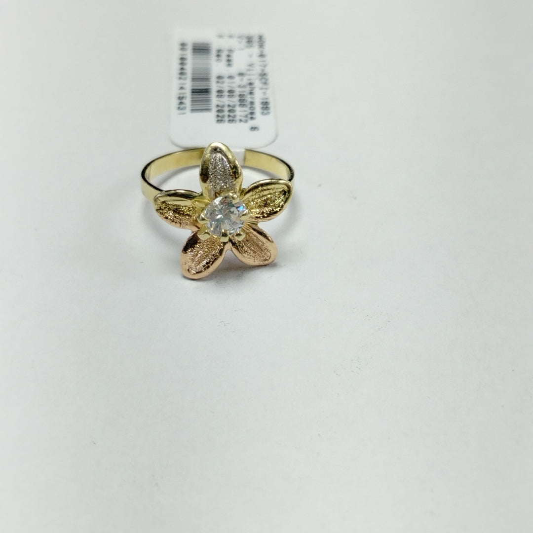 ANILLITO ORO, ORO COMBINADO 14 K 2.1 GRMS (SEMINUEVO)