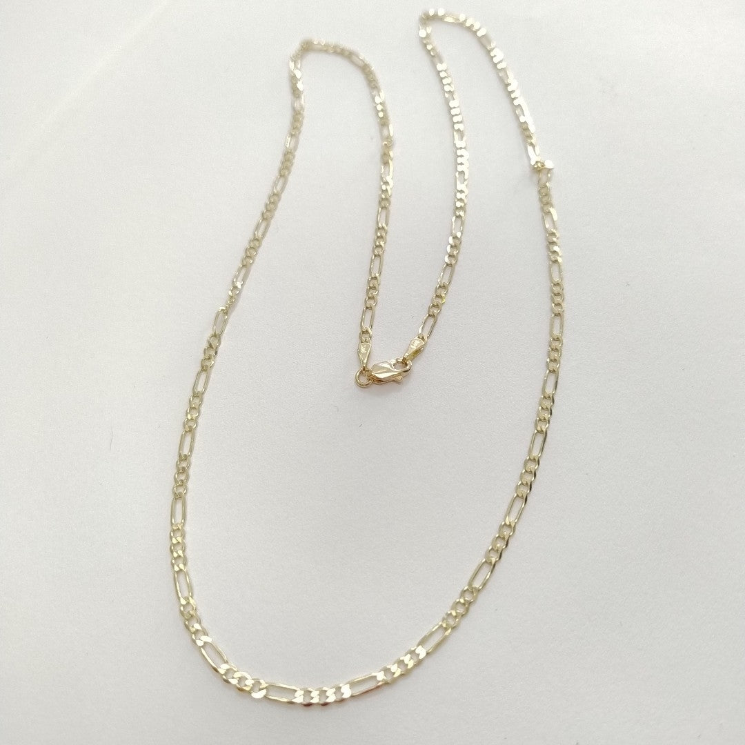 CADENA 3X1 14K 55 CM 5 GR (NUEVO)