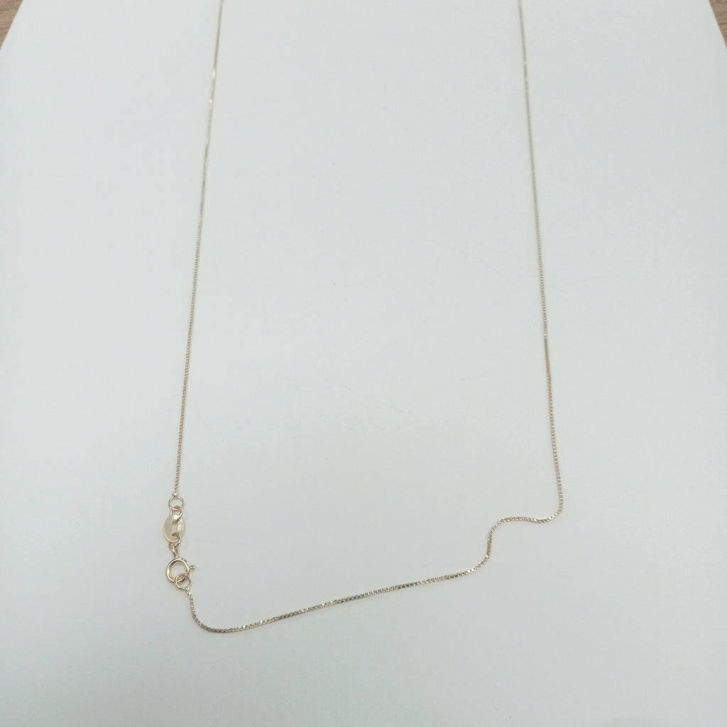 CADENA VENECIANO 14K 55 CM 1.8 GR (NUEVO)