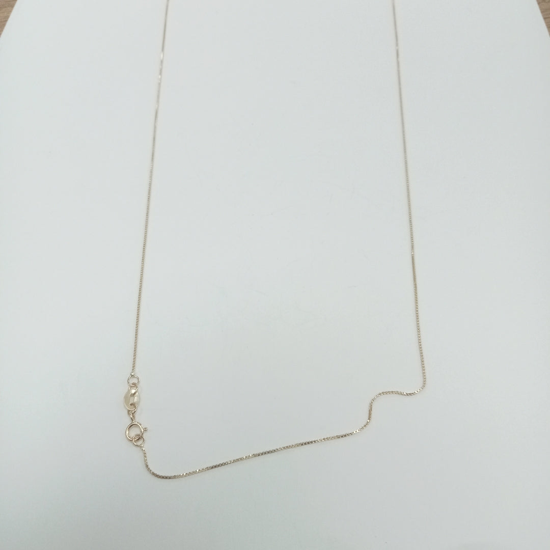 CADENA VENECIANO 14K 55 CM 1.8 GR (NUEVO)