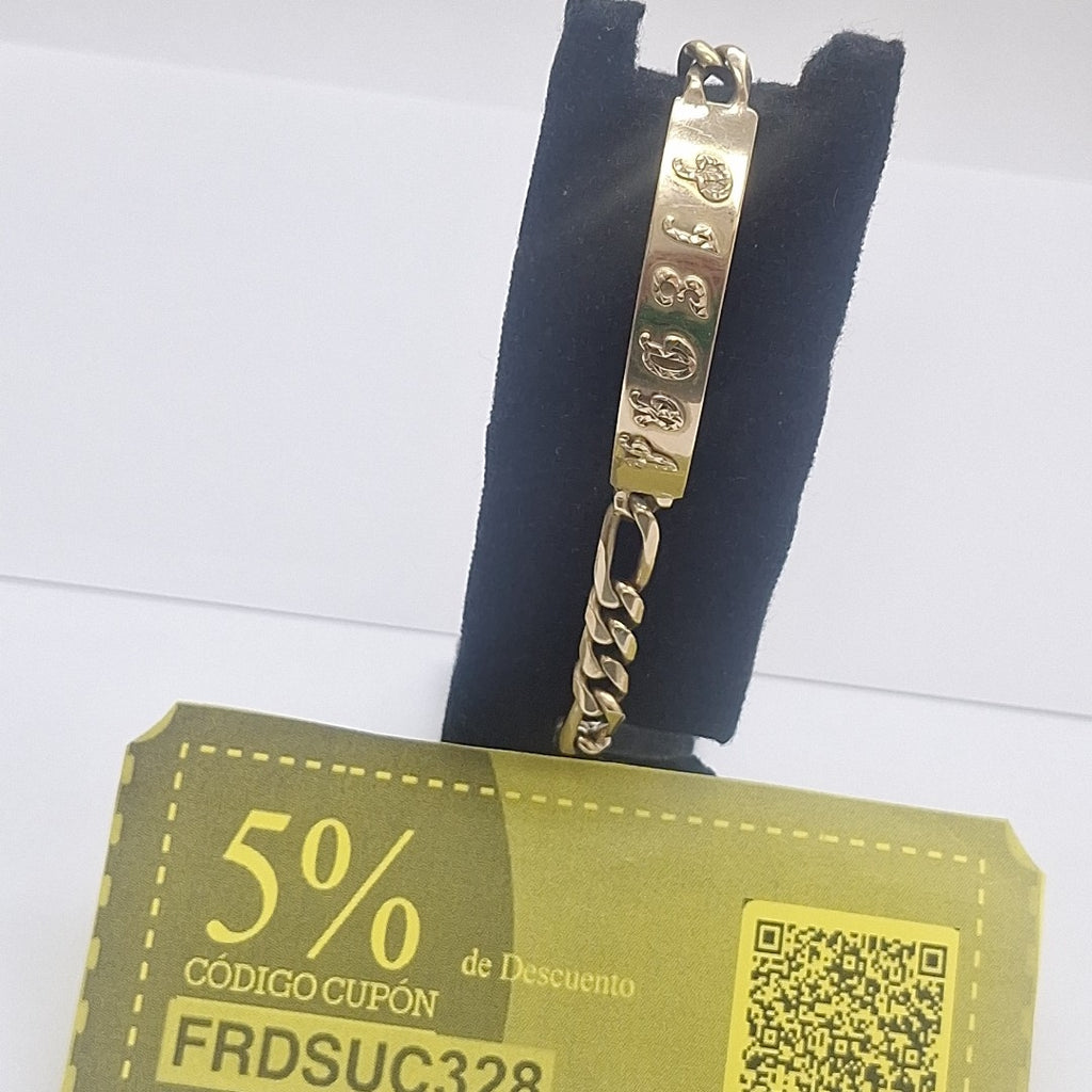 ESCLAVA ORO 14 K 27.3 GRMS (SEMINUEVO)