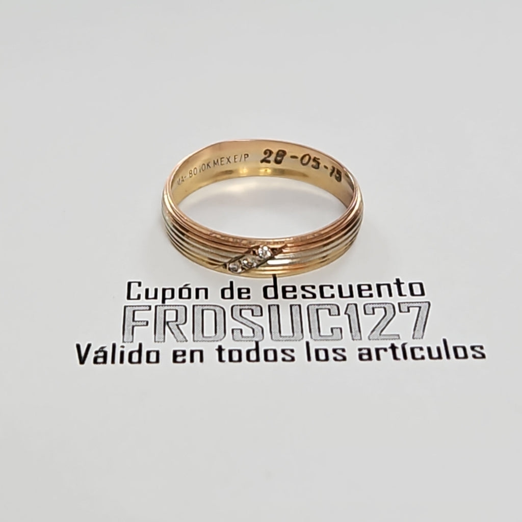 ARGOLLA ORO 10 K 1,50 GRMS (SEMINUEVO)
