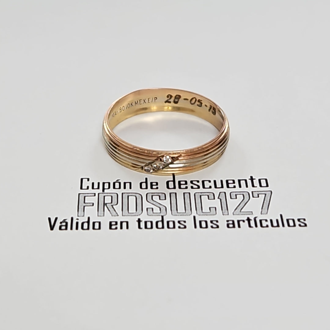 ARGOLLA ORO 10 K 1,50 GRMS (SEMINUEVO)