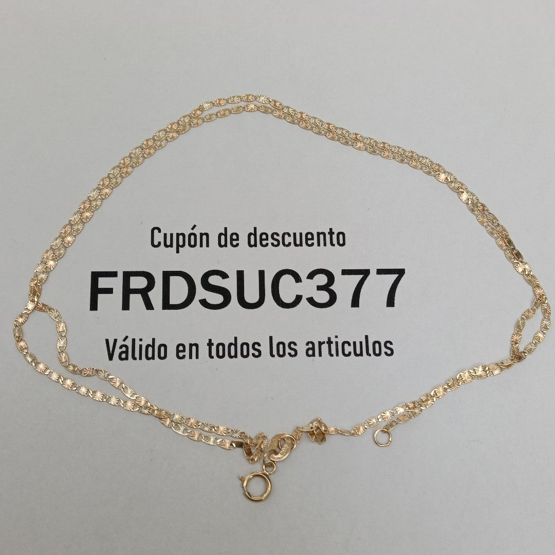 CADENA ORO 10 K 1.9 GRMS (SEMINUEVO)