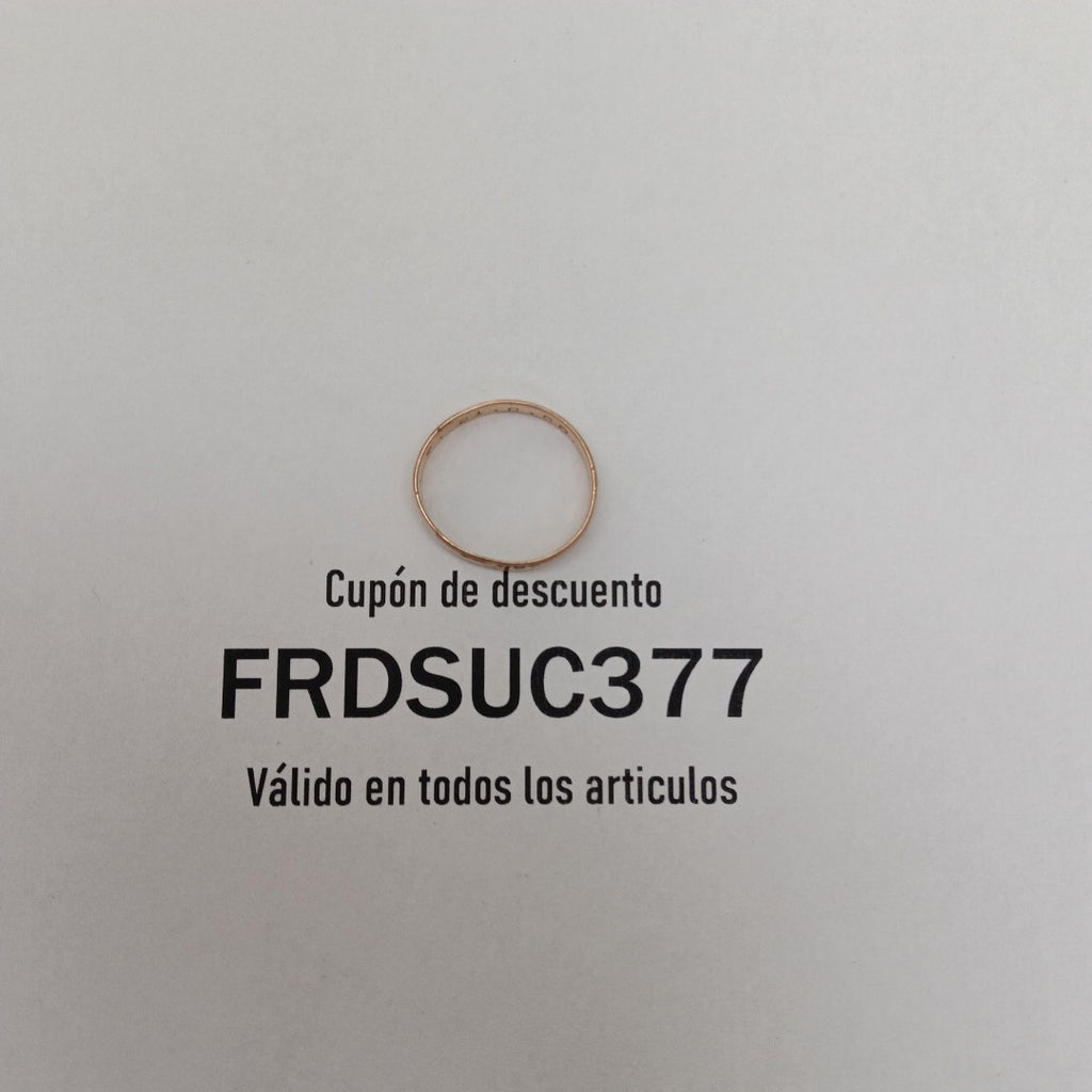 ARGOLLA ORO 8 K 2,30 GRMS (SEMINUEVO)