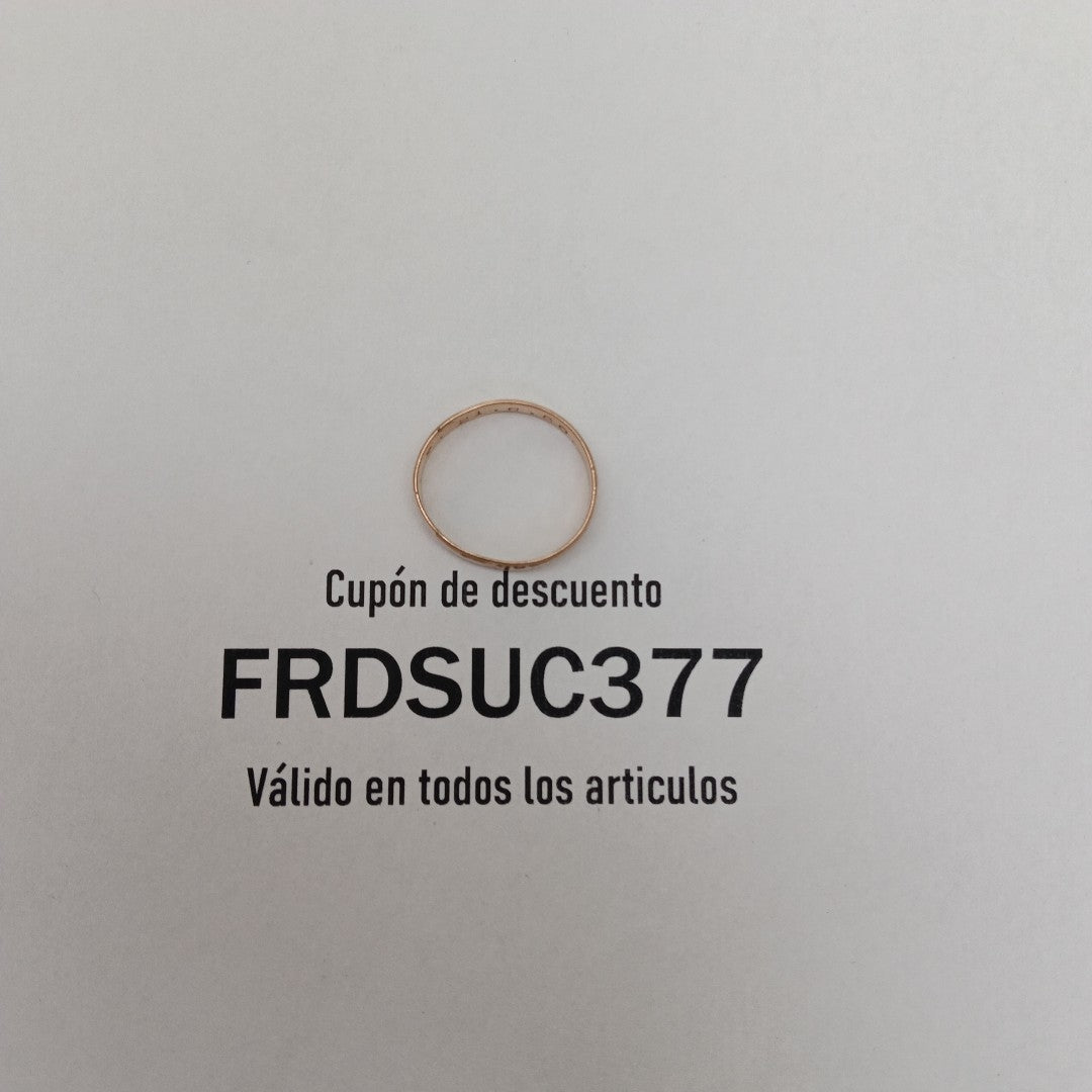 ARGOLLA ORO 8 K 2,30 GRMS (SEMINUEVO)
