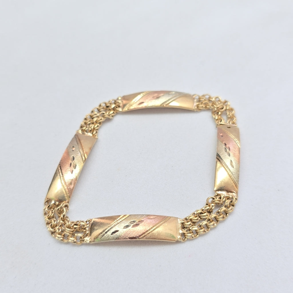PULSERA ORO 10 K 10.6 GRMS (SEMINUEVO)
