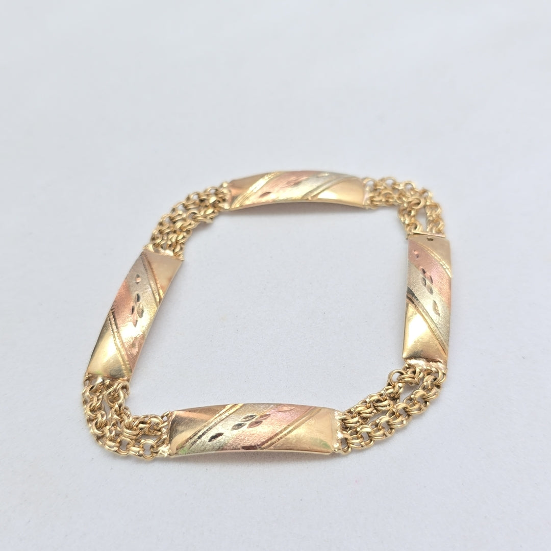 PULSERA ORO 10 K 10.6 GRMS (SEMINUEVO)