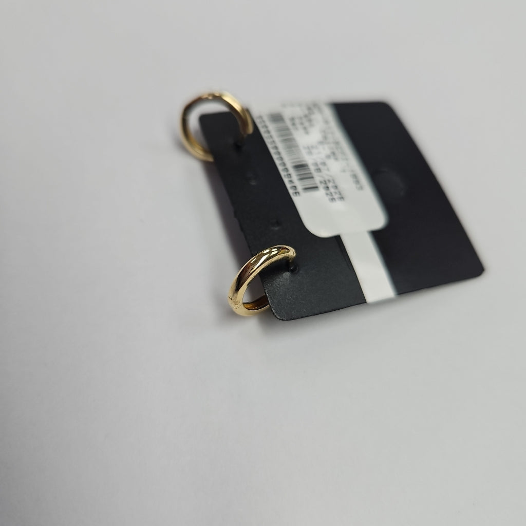 ARETES HUGGIES LISAS 14K 1.3 GR (NUEVO)