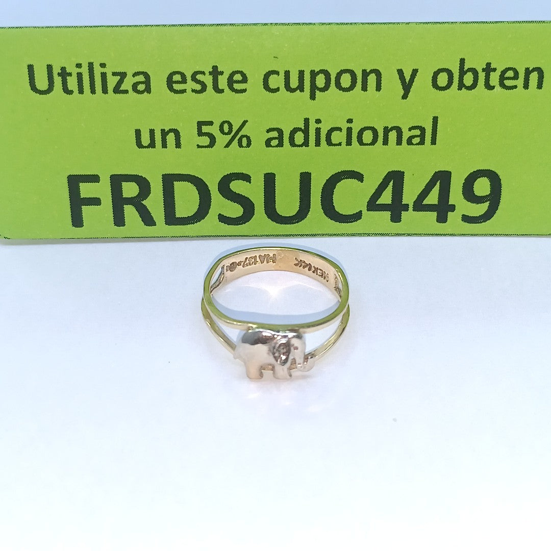 ANILLITO ORO 14 K 1.7 GRMS (SEMINUEVO)