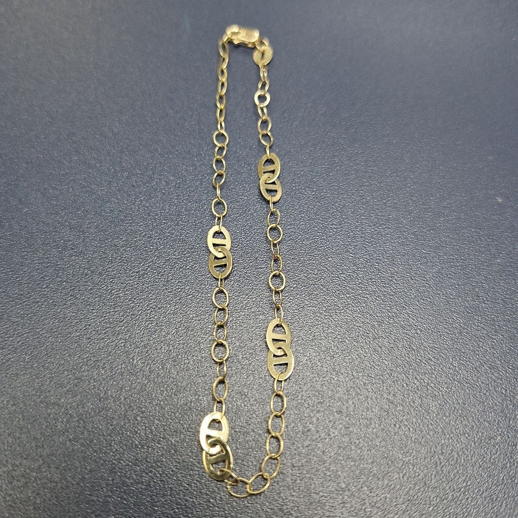 PULSERA ESPECIAL 14K 21 CM 1.8 GR (NUEVO)
