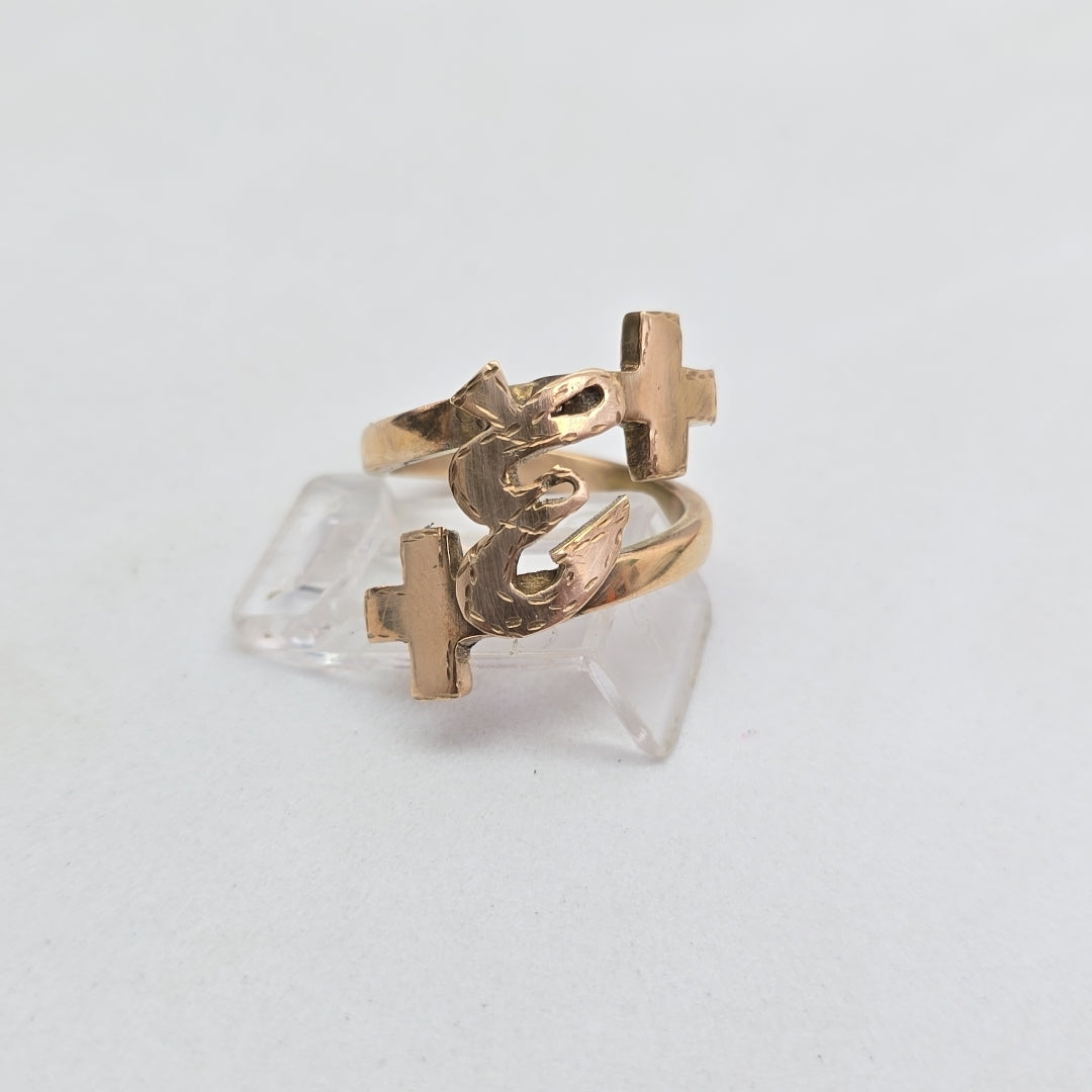 ANILLO ORO 8 K 9.6 GRMS (SEMINUEVO)