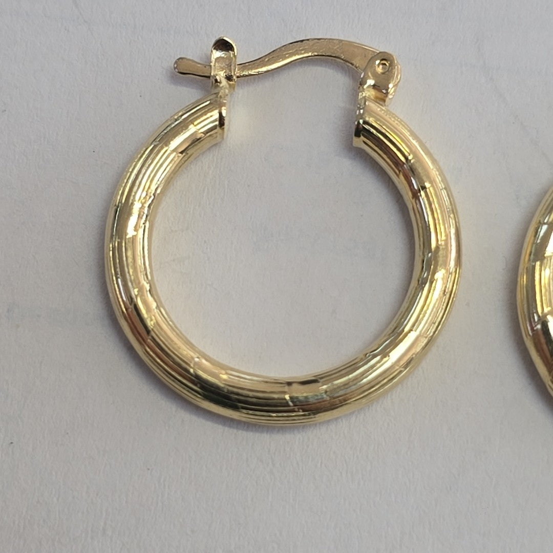 ARETES ARRACADAS 14K 2.7 GR (NUEVO)