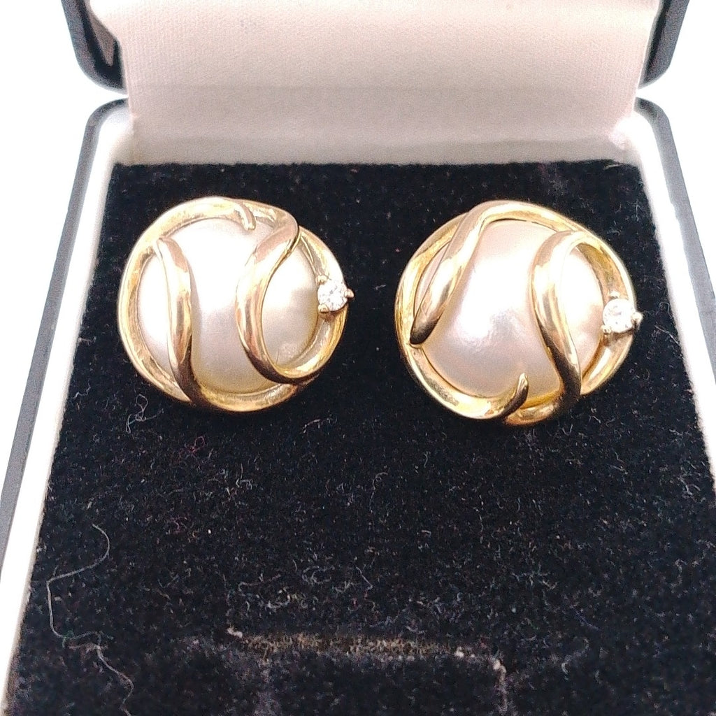 ARETES PAR ORO 14 K 9.5 GRMS (SEMINUEVO)