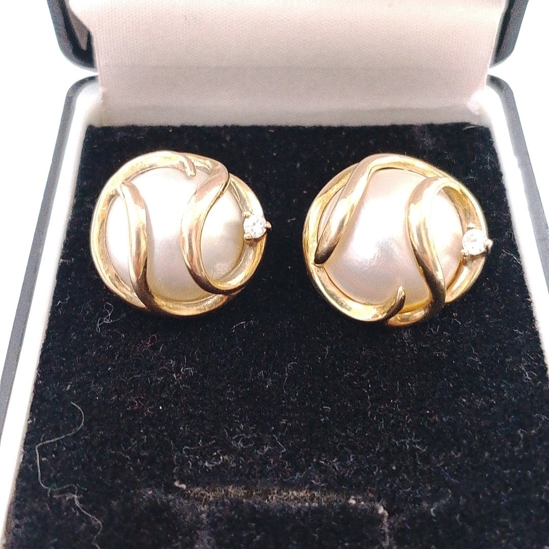 ARETES PAR ORO 14 K 9.5 GRMS (SEMINUEVO)