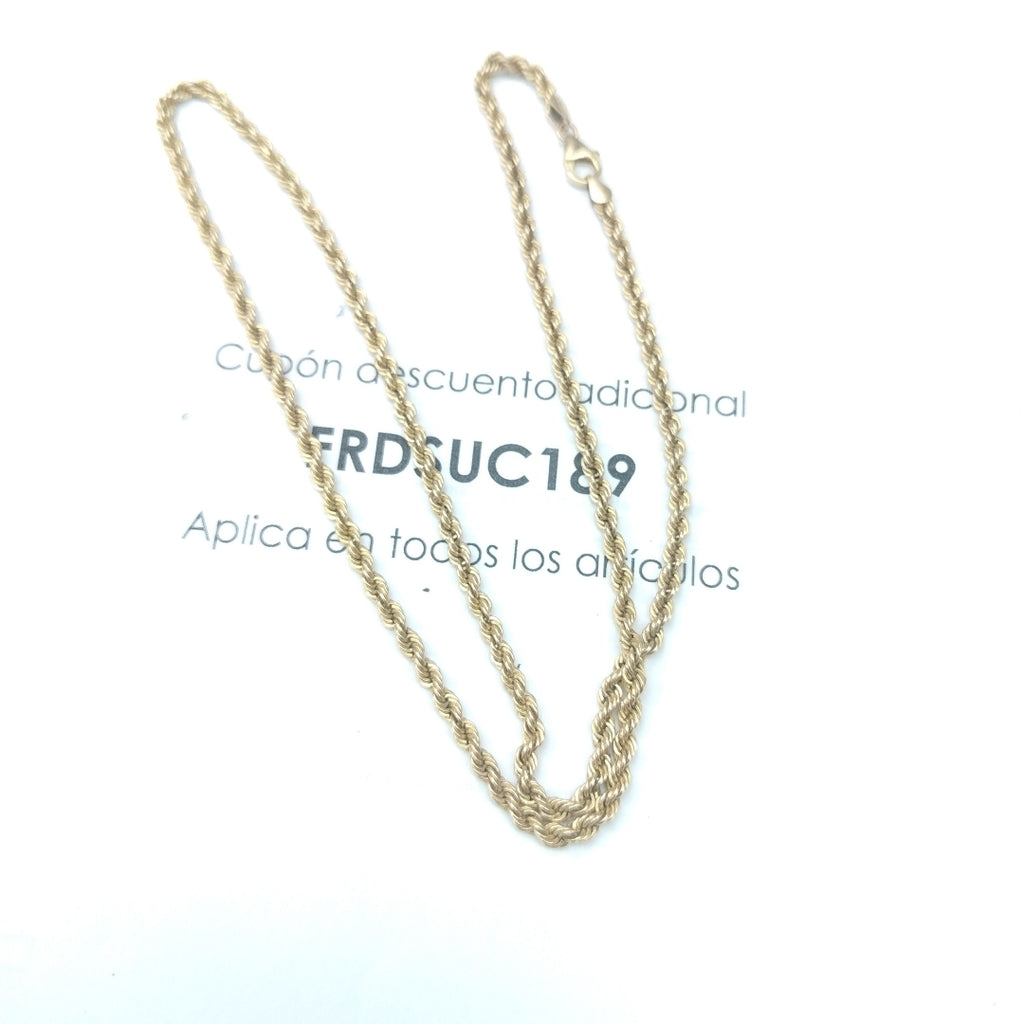 CADENA ORO 10 K 5,70 GRMS (SEMINUEVO)