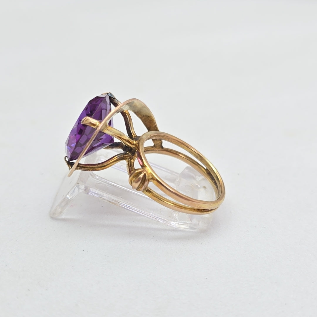 ANILLO ORO 14 K 6.4 GRMS (SEMINUEVO)