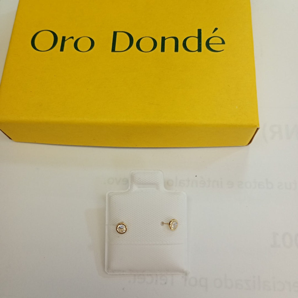BROQUELES BROQUEL C CIRCONIA 14K 0.1501 GR (NUEVO)