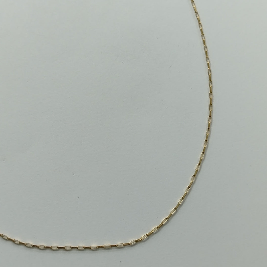 CADENA ORO 14 K 1.2 GRMS (SEMINUEVO)