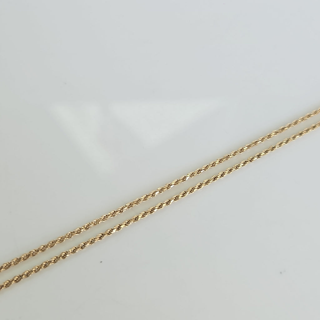 CADENA ORO 14 K 3.3 GRMS (SEMINUEVO)