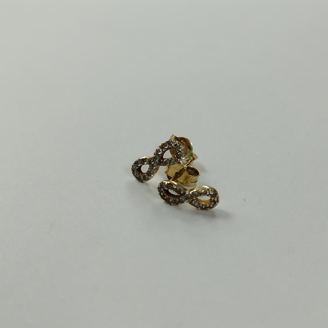 BROQUELES PAR ORO 14 K 1.4 GRMS (SEMINUEVO)
