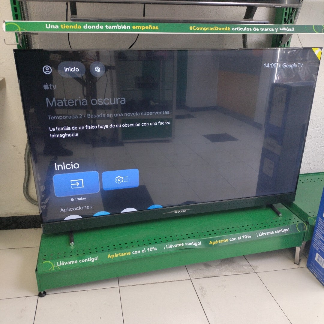 PANTALLA SANSUI SMX55VAQUG (2024) 55" LED 4K (SEMINUEVO)