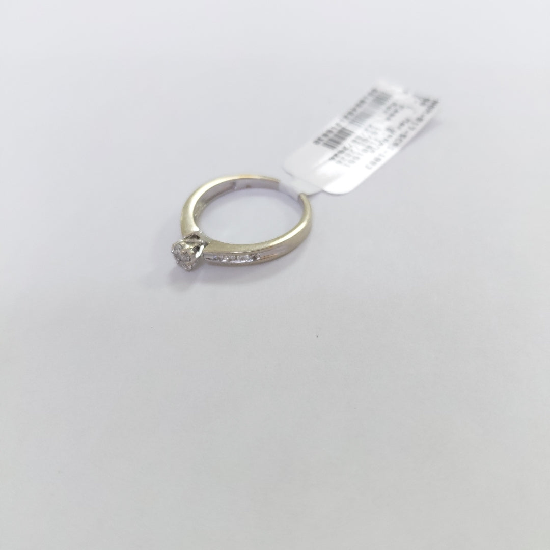 SOLITARIO ORO 14 K 2.6 GRMS (SEMINUEVO)