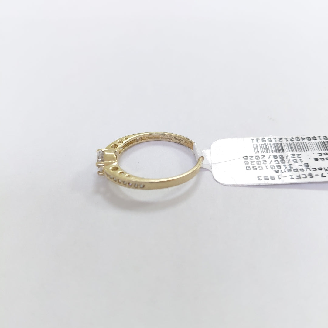 SOLITARIO ORO 14 K 2 GRMS (SEMINUEVO)