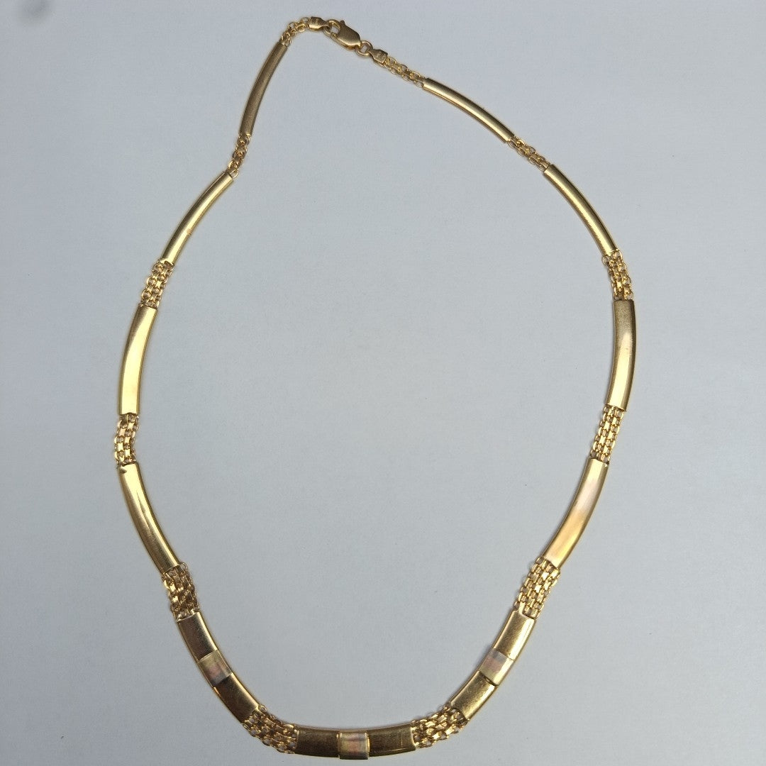 PULSERA RIGIDA ORO 14 K 14,00 GRMS (SEMINUEVO)
