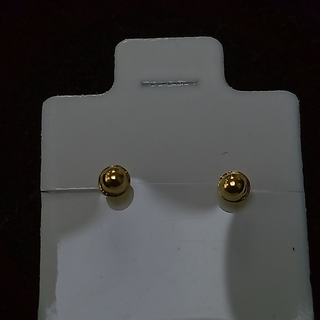 BROQUELES BROQUEL FIG CORAZON C CIRCONIA 14K 0.2614 GR (NUEVO)