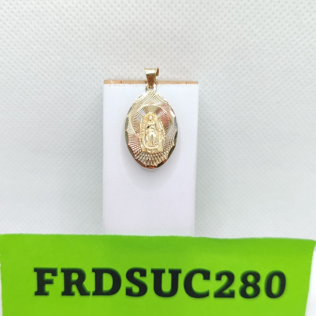 MEDALLA RELIGIOSA ORO 10 K 1.7 GRMS (SEMINUEVO)