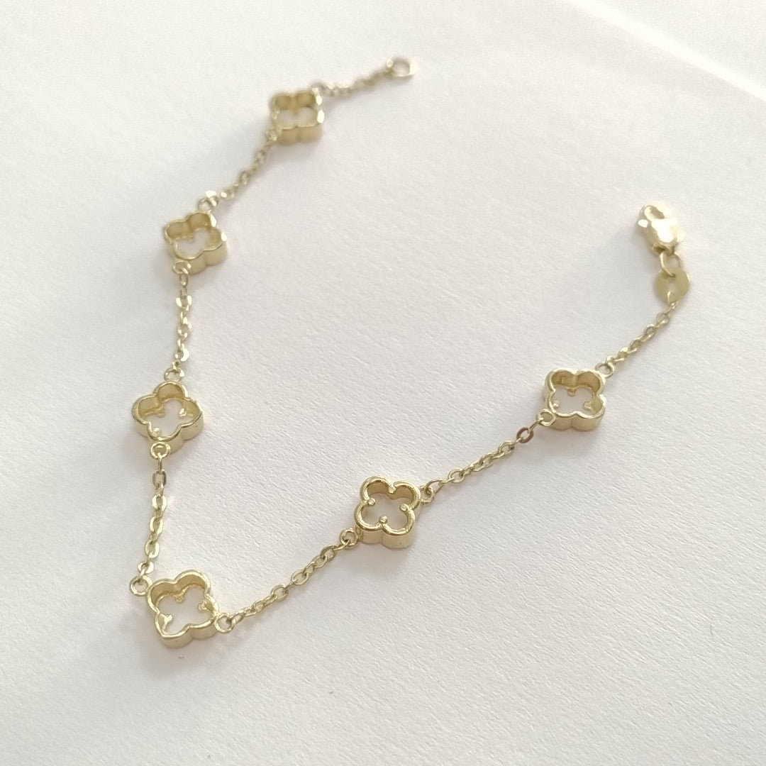 PULSERA ESPECIAL 14K 18 CM 4.4 GR (NUEVO)