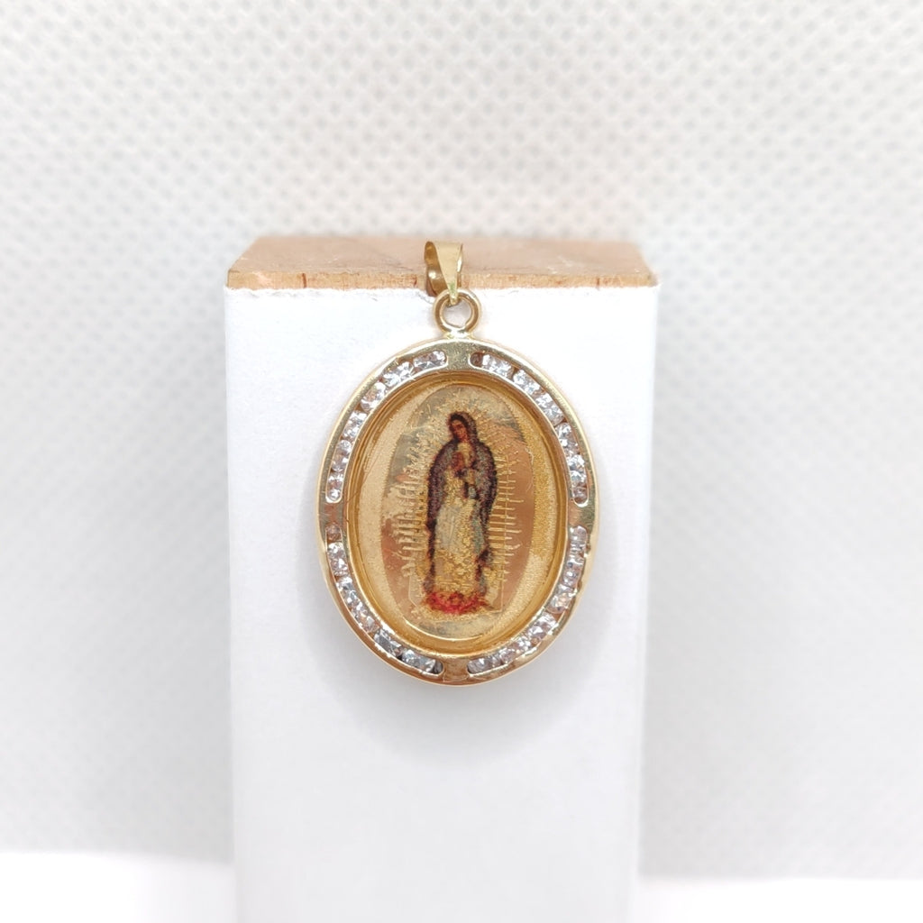 MEDALLA RELIGIOSA ORO 14 K 1.4 GRMS (SEMINUEVO)
