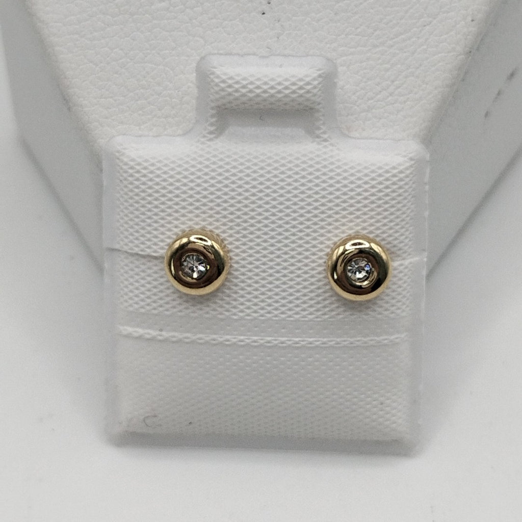 BROQUELES BROQUEL C CIRCONIA 14K 0.27 GR (NUEVO)