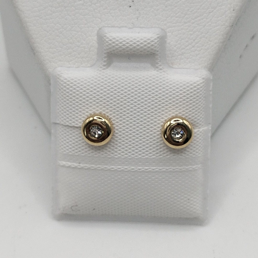 BROQUELES BROQUEL C CIRCONIA 14K 0.27 GR (NUEVO)