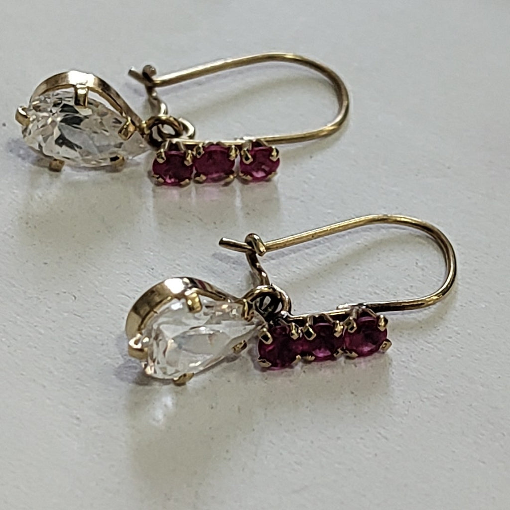 ARETES PAR ORO 10 K 1.4 GRMS (SEMINUEVO)