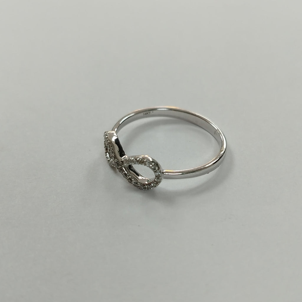ANILLITO ORO, ORO BLANCO 14 K 1.5 GRMS (SEMINUEVO)