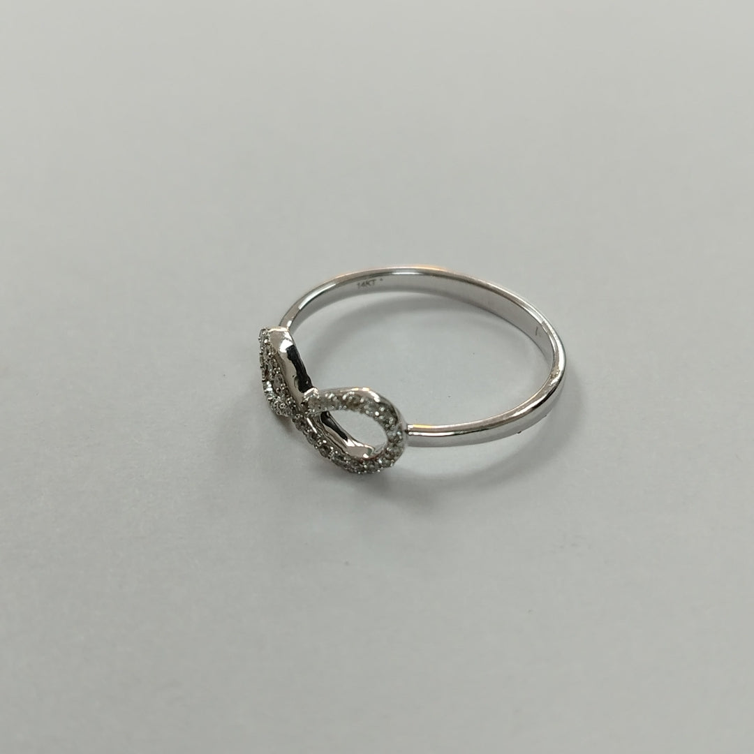 ANILLITO ORO, ORO BLANCO 14 K 1.5 GRMS (SEMINUEVO)
