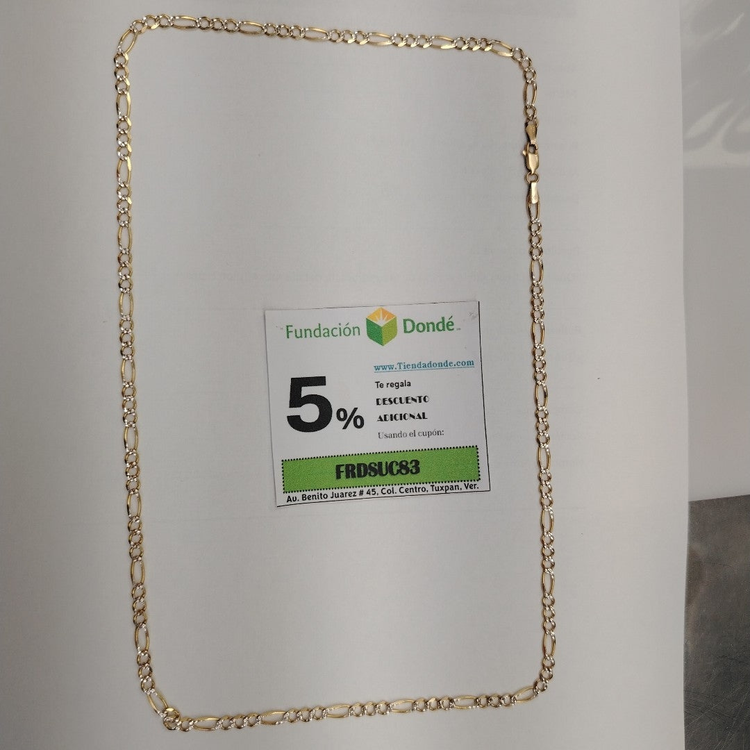 CADENA RODIADO 14 K 12,70 GRMS (SEMINUEVO)
