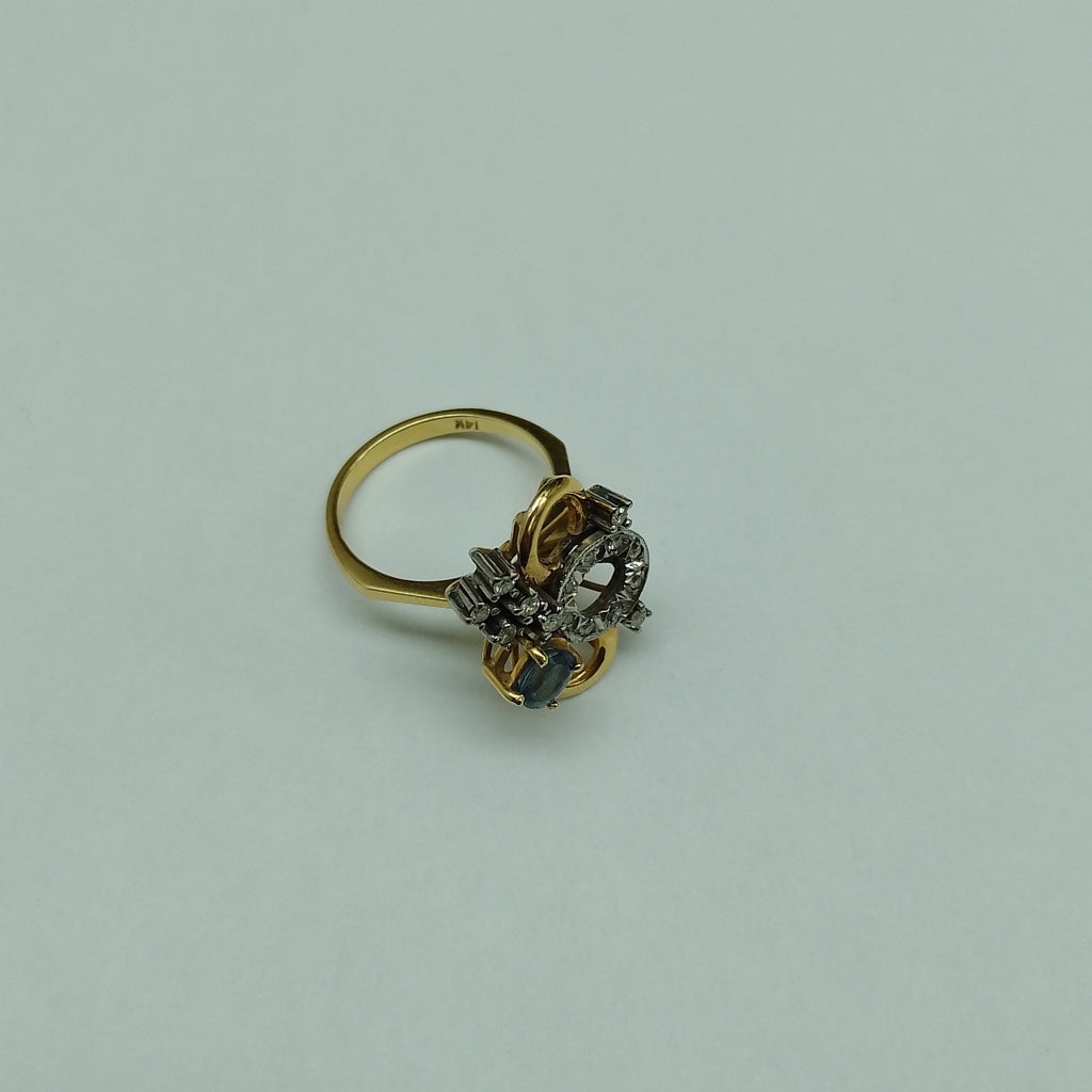 ANILLO ORO 14 K 5.9 GRMS (SEMINUEVO)