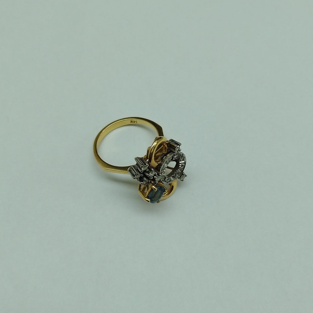 ANILLO ORO 14 K 5.9 GRMS (SEMINUEVO)